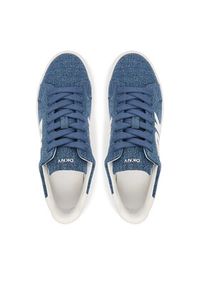 DKNY Sneakersy K3580017 Niebieski. Kolor: niebieski. Materiał: materiał #3