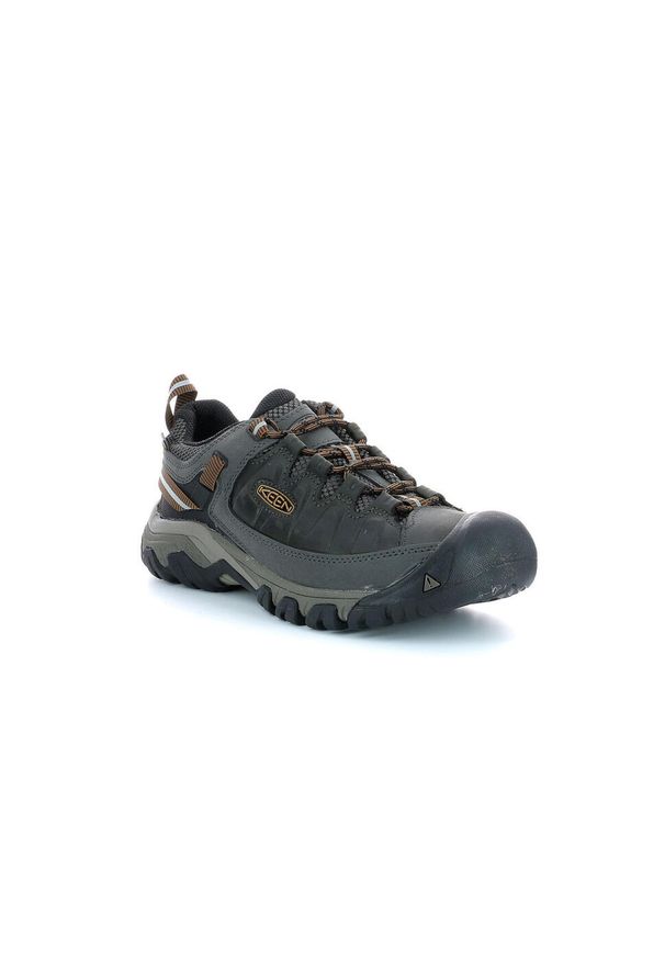 keen - Buty trekkingowe męskie Keen Targhee Iii WP. Zapięcie: sznurówki. Kolor: brązowy, wielokolorowy. Materiał: syntetyk, tkanina, skóra, materiał. Szerokość cholewki: normalna. Sport: turystyka piesza
