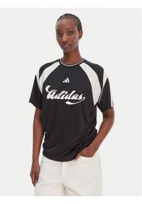 Adidas - adidas T-Shirt House Of Tiro JY7623 Czarny Regular Fit. Kolor: czarny. Materiał: syntetyk #1