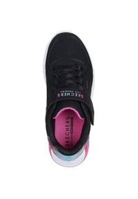 skechers - Adidasy Skechers Uno Lite 2.0 - Vivid, Dzieci. Kolor: czarny. Materiał: skóra ekologiczna, materiał