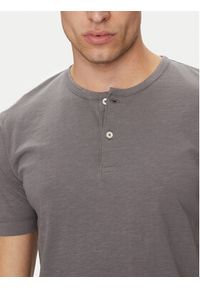 Marc O'Polo T-Shirt 523 2176 51206 Szary Regular Fit. Typ kołnierza: polo. Kolor: szary. Materiał: bawełna