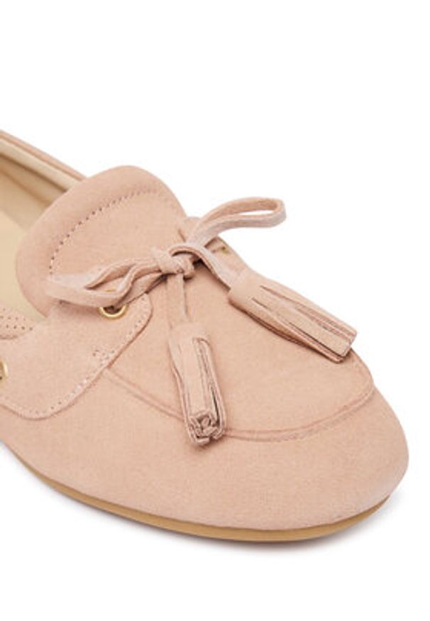 Liu Jo Baleriny Skipper 03 SA6049 PX002 Różowy. Kolor: różowy. Materiał: skóra, zamsz