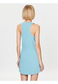 The North Face Sukienka letnia Never Stop Wearing NF0A7QCQ Błękitny Regular Fit. Kolor: niebieski. Materiał: syntetyk. Sezon: lato