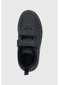 Reebok Classic Buty dziecięce kolor czarny. Nosek buta: okrągły. Zapięcie: rzepy. Kolor: czarny. Model: Reebok Classic