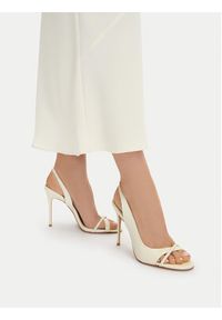 Eva Minge Sandały EO-TALIA-LT1022-201 Écru. Kolor: kremowy. Materiał: skóra, syntetyk #9