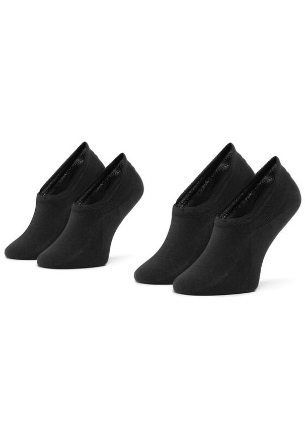 TOMMY HILFIGER - Tommy Hilfiger Skarpety krótkie 383024001 Czarny. Kolor: czarny. Materiał: materiał