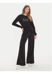 EA7 Emporio Armani Bluza 8NTM35 TJTXZ 0210 Czarny Regular Fit. Kolor: czarny. Materiał: bawełna #3