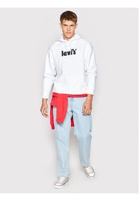 Levi's® Bluza 38479-0078 Biały Relaxed Fit. Kolor: biały. Materiał: bawełna #5