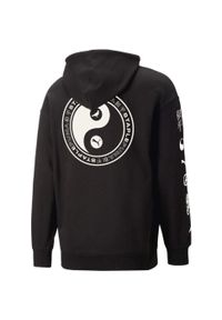 Bluza z kapturem Puma X Staple Graphic Hoodie Tr, Mężczyźni. Typ kołnierza: kaptur. Kolor: czarny. Materiał: materiał, bawełna