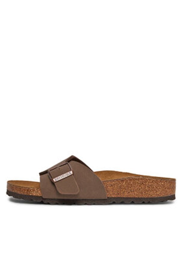 Birkenstock Klapki Catalina 1026510 Brązowy. Kolor: brązowy. Materiał: skóra