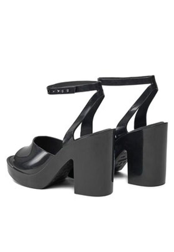 melissa - Melissa Sandały Melissa Rita Ad 33965 Czarny. Kolor: czarny