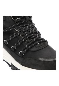 Czarne Śniegowce Mustang Ocieplane Buty Damskie. Kolor: czarny. Materiał: futro, skóra ekologiczna. Sezon: zima. Styl: elegancki #3