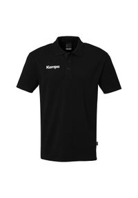 KEMPA - Koszulka polo dla dzieci Kempa Classic. Typ kołnierza: polo. Kolor: czarny, biały, wielokolorowy. Styl: młodzieżowy