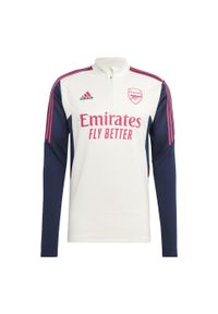 Adidas - Arsenal Condivo 22 Training Top. Kolor: biały, wielokolorowy, niebieski. Materiał: materiał. Długość rękawa: długi rękaw. Długość: długie