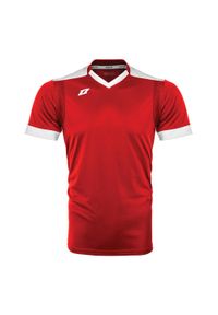 ZINA - Koszulka piłkarska dla dzieci Zina Tores. Kolor: czerwony. Sport: piłka nożna #1
