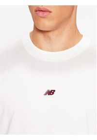 New Balance T-Shirt Athletics Remastered Graphic Cotton Jersey Short Sleeve T-shirt MT31504 Biały Regular Fit. Kolor: biały. Materiał: bawełna #4