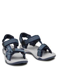 CMP Sandały Hamal Wmn Hiking Sandal 38Q9956 Granatowy. Kolor: niebieski. Materiał: materiał