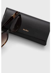 Max Mara okulary przeciwsłoneczne damskie kolor brązowy. Kolor: brązowy #2