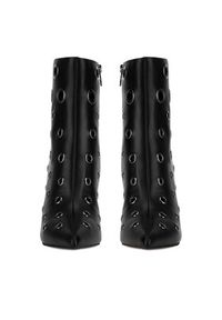 Eva Minge Botki ANWAR-SL9596-203 Czarny. Kolor: czarny. Materiał: skóra #2
