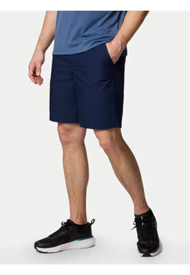 columbia - Columbia Szorty sportowe Washed Out™ Easy Short 2119671 Błękitny Regular Fit. Kolor: niebieski. Materiał: bawełna
