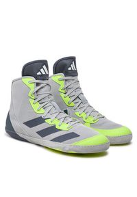 Adidas - adidas Buty bokserskie Adizero Mat Wizard 6 IG2016 Szary. Kolor: szary. Materiał: materiał #6