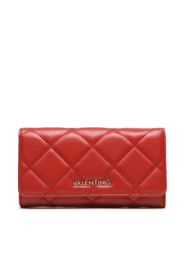 VALENTINO - Duży Portfel Damski Valentino. Kolor: czerwony