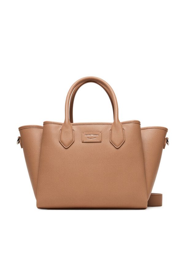 Emporio Armani Torebka EW002329 AF17799 M1188 Brązowy. Kolor: brązowy. Materiał: skórzane