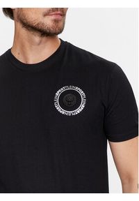 Plein Sport T-Shirt FADC MTK7542 STE003N Czarny Slim Fit. Kolor: czarny. Materiał: bawełna. Styl: sportowy #5