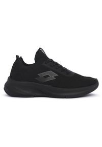 LOTTO - Buty do chodzenia damskie Lotto 1cl Speedride 1000 W. Kolor: czarny. Materiał: materiał, syntetyk. Szerokość cholewki: normalna. Sport: turystyka piesza