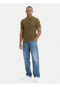Napapijri Polo Ealis NP0A4H8B Zielony Regular Fit. Typ kołnierza: polo. Kolor: zielony. Materiał: bawełna #4