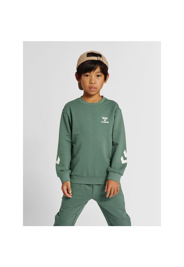 Dziecięcy dres Hummel Venti. Okazja: na uczelnię. Kolor: szary. Materiał: dresówka. Styl: młodzieżowy, sportowy