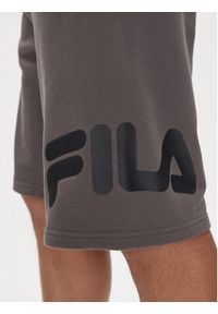 Fila Szorty sportowe Lezinnes FAM0870 Szary Regular Fit. Kolor: szary. Materiał: syntetyk. Styl: sportowy #5