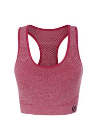 DARE 2B - Damski Biustonosz Sportowy Dont Sweat It. Kolor: różowy. Sport: fitness #1