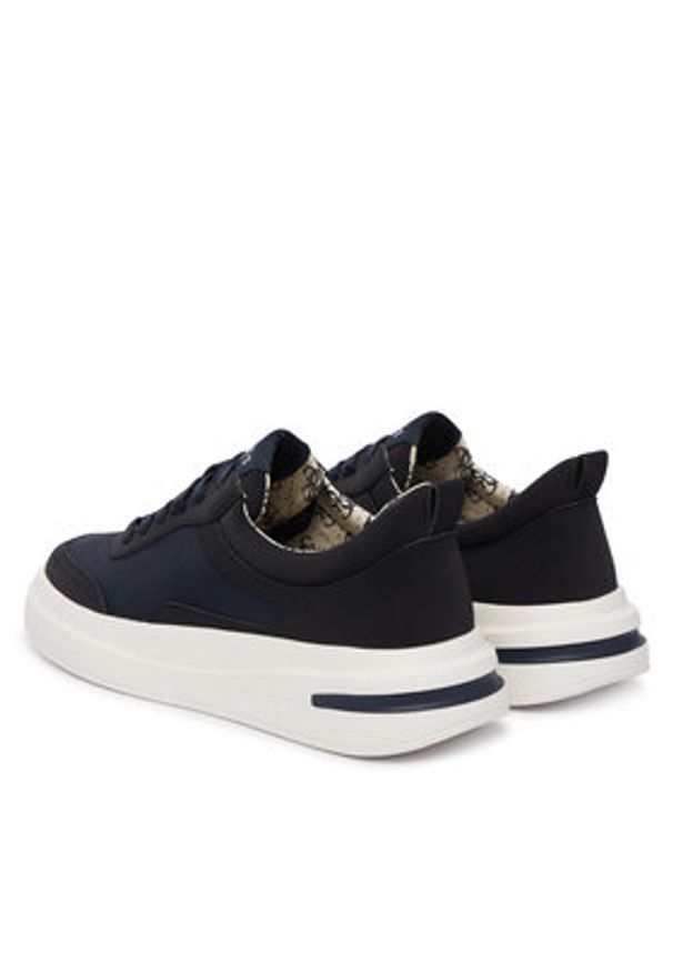 Guess Sneakersy FMJBNO ELE12 Granatowy. Kolor: niebieski. Materiał: materiał