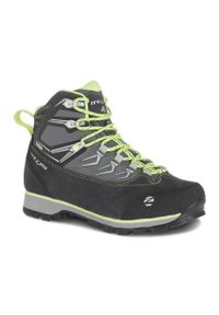 Buty trekkingowe damskie TREZETA Aoraki W's z membraną WP. Kolor: szary, wielokolorowy, żółty. Sport: turystyka piesza