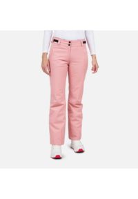 Spodnie narciarskie Rossignol damskie W Staci. Kolor: różowy. Sezon: zima. Sport: narciarstwo