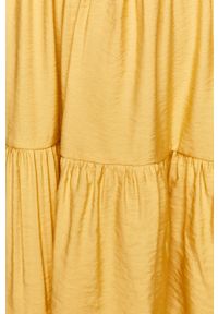 medicine - Medicine - Sukienka Summer Garden. Kolor: żółty. Długość rękawa: krótki rękaw. Typ sukienki: rozkloszowane #2