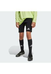 Adidas - Legginsy Squadra 25 Goalkeeper Padded Short Kids. Kolor: czarny, biały, wielokolorowy. Materiał: materiał. Sport: piłka nożna