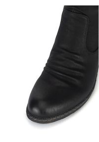 Rieker Kowbojki 93770-01 Czarny. Kolor: czarny. Materiał: skóra #7