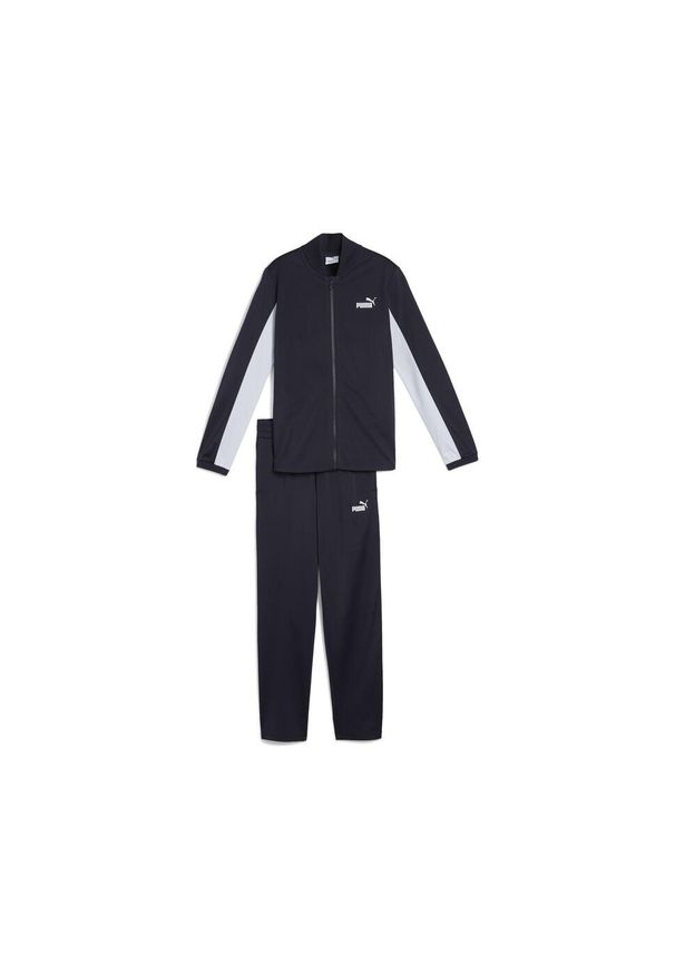 Puma - Młodzieżowy dres Poly Baseball PUMA New Navy Blue. Kolor: niebieski. Materiał: dresówka. Styl: młodzieżowy