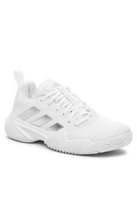 Adidas - adidas Buty Barricade Tennis Shoes ID1554 Biały. Kolor: biały. Materiał: materiał #3
