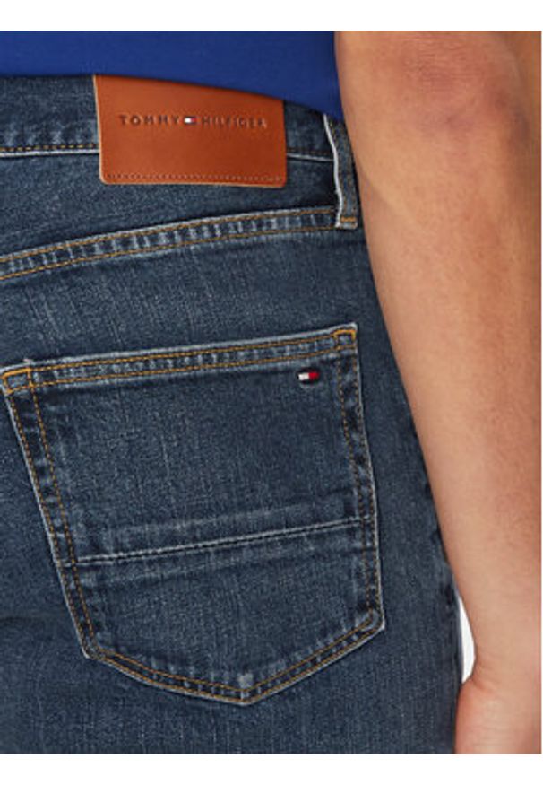 TOMMY HILFIGER - Tommy Hilfiger Jeansy Denton MW0MW38826 Niebieski Straight Fit. Kolor: niebieski