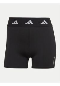 Adidas - adidas Szorty sportowe Techfit HF6683 Czarny Slim Fit. Kolor: czarny. Materiał: syntetyk. Technologia: Techfit (Adidas) #4