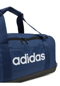 Adidas - adidas Torba Linear Duffel Bag Small IN6111 Granatowy. Kolor: niebieski. Materiał: materiał #3
