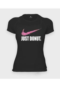 MegaKoszulki - Koszulka damska sportowa Just donut. Materiał: poliester #1