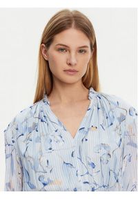 BOSS Sukienka codzienna 50530539 Błękitny Regular Fit. Okazja: na co dzień. Kolor: niebieski. Materiał: jedwab. Typ sukienki: proste. Styl: casual #10
