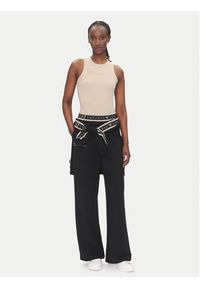 EA7 Emporio Armani Body 7W000338 AF12625 U6155 Beżowy Slim Fit. Kolor: beżowy. Materiał: syntetyk #3