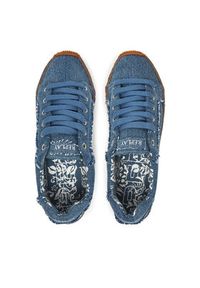 Replay - REPLAY Espadryle GWF22 .000.C0088T Niebieski. Kolor: niebieski. Materiał: materiał