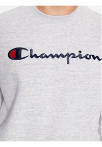 Champion Bluza Crewneck Sweatshirt 219204 Szary Comfort Fit. Kolor: szary. Materiał: bawełna #4