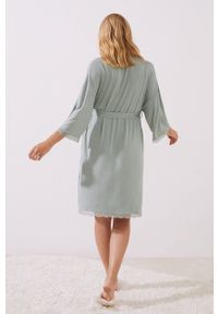 Women Secret - women'secret szlafrok Maternity kolor zielony. Kolor: zielony #3